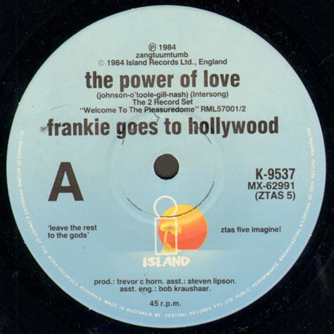 Frankie Goes To Hollywood The Power Of Love Traduction